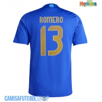 Camisa de time de futebol Argentina Cristian Romero #13 Replicas 2º Equipamento Copa America 2024 Manga Curta